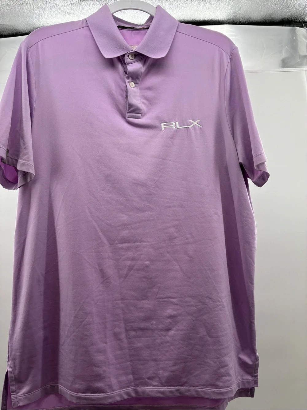Ralph Lauren RLX Men's Purple Polo Shirt